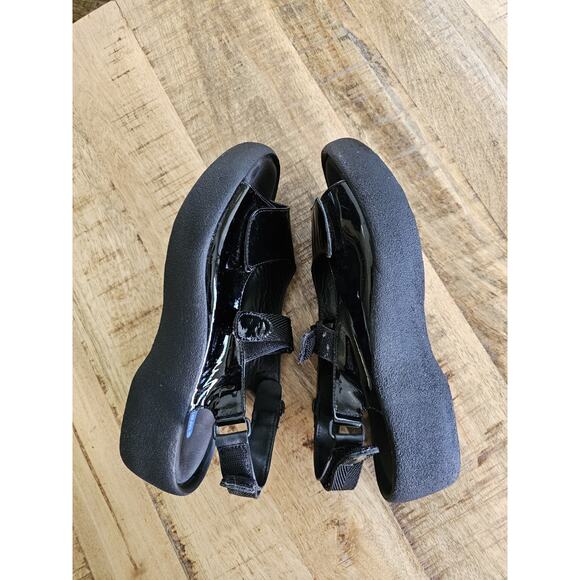 Wolky Jewel Sandals Womens 40 US 9 Black Leather Comfort Three Straps Slingback - Picture 6 of 6